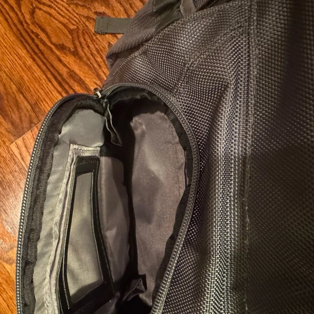 Computer/Work Gray Backpack with many convenient pockets